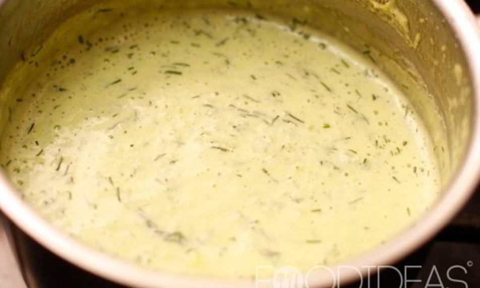 Рецепт сливочно-сырного соус