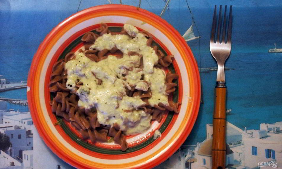 Рецепт сырного соуса к макаронам