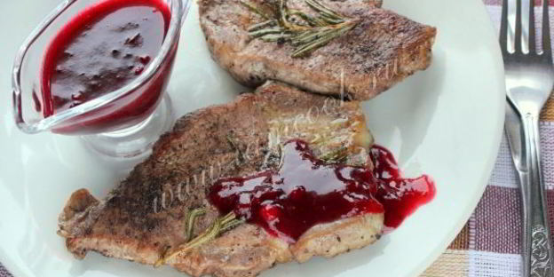 ягодный пряный соус