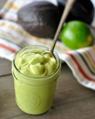 Заправка для салатов из авокадо