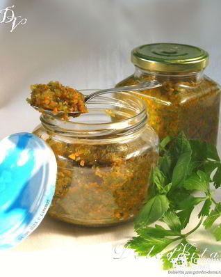 Ароматная овощная заправка для супов и других блюд