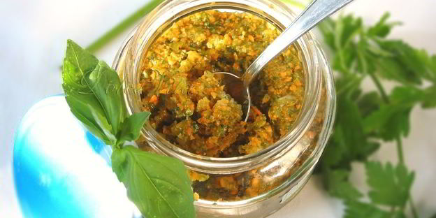 ароматная овощная заправка для супов и других блюд