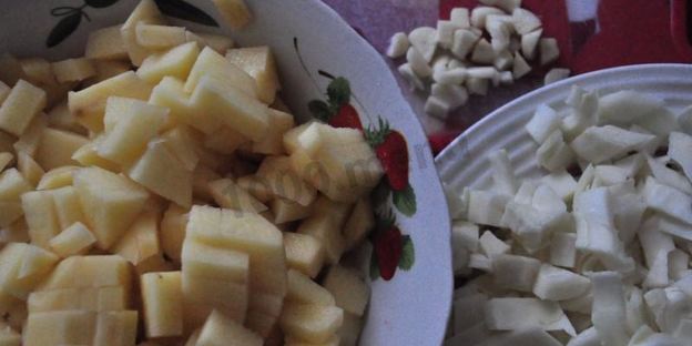 борщ без мяса в мультиварке