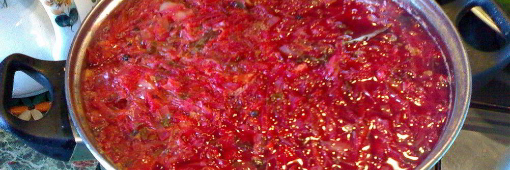 Борщ без мяса