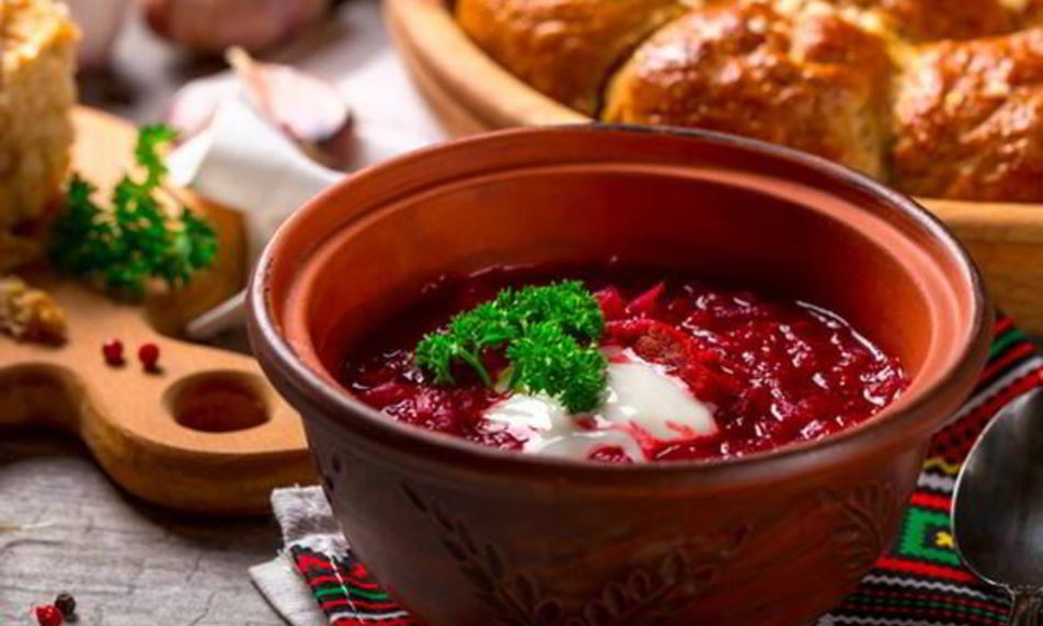 Рецепт борща черниговского томленого