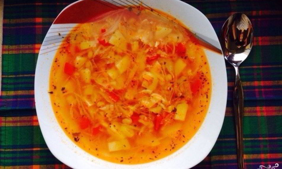 Рецепт борща из куриного филе