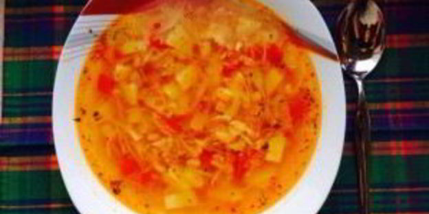 борщ из куриного филе