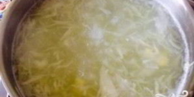 борщ из куриного филе