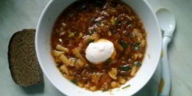 борщ из цветной капусты