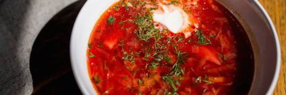 Борщ из языка