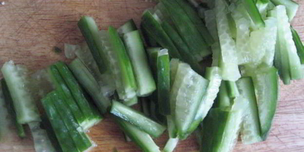 борщ холодный с креветками