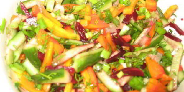 борщ холодный с креветками