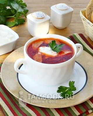 Борщ Московский