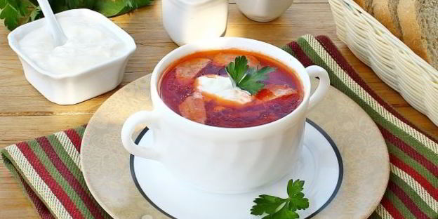 борщ московский