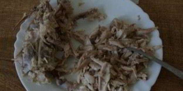 борщ на курином бульоне