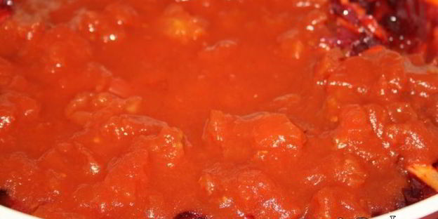 борщ на свиной лопатке с квашеной капустой