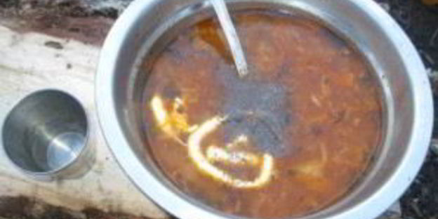 борщ на тушенке