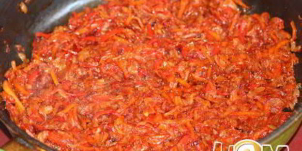 борщ с бычками по-одесски