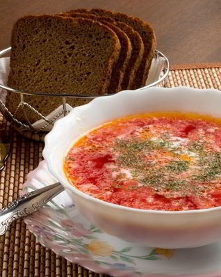 Борщ с картофелем