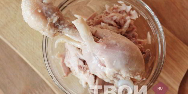 борщ с курицей