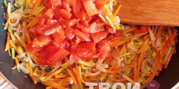 борщ с курицей