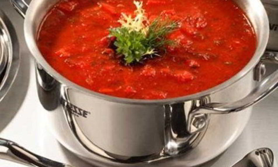 Рецепт борща с квашеной капустой и фасолью