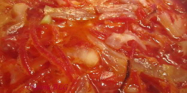 борщ с пампушками