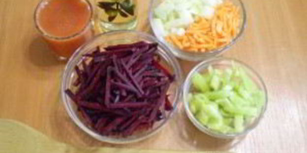 борщ с уткой