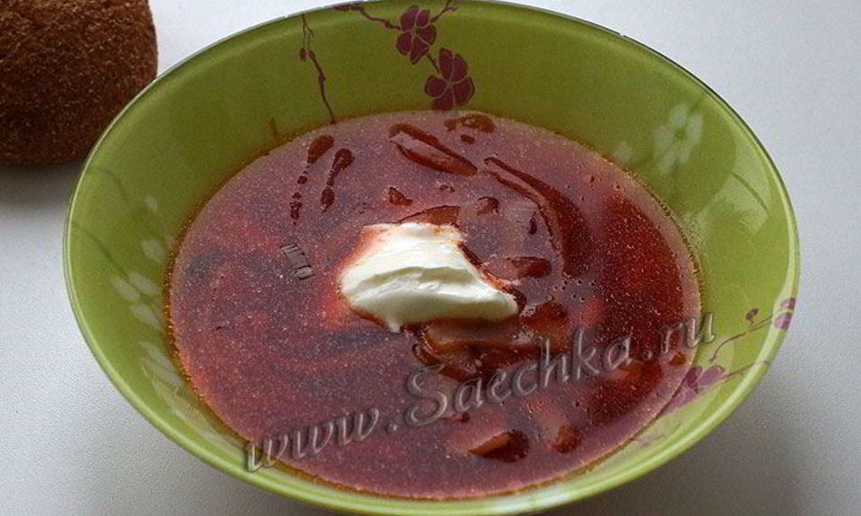 Рецепт борща в мультиварке steba