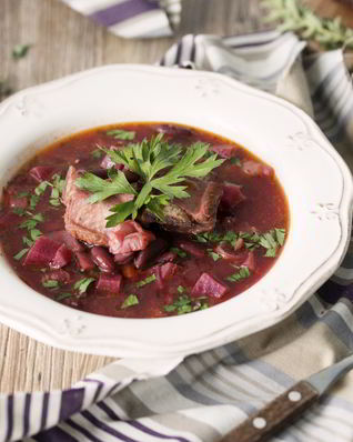 Борщ в мультиварке