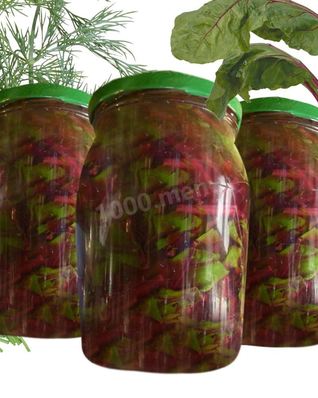 Борщевая заправка из морковной ботвы и щавеля