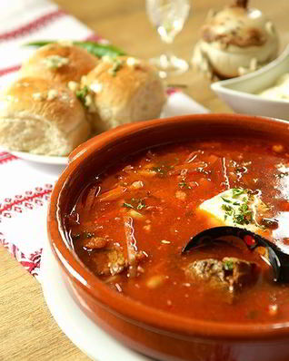 Гетманский борщ