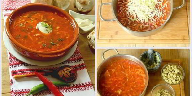 гетманский борщ