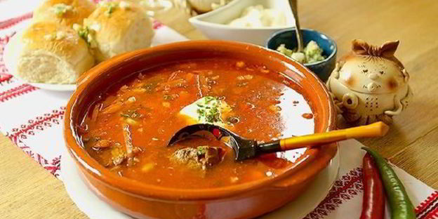 гетманский борщ