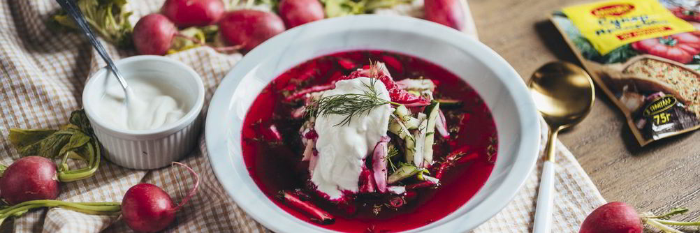 Холодный борщ