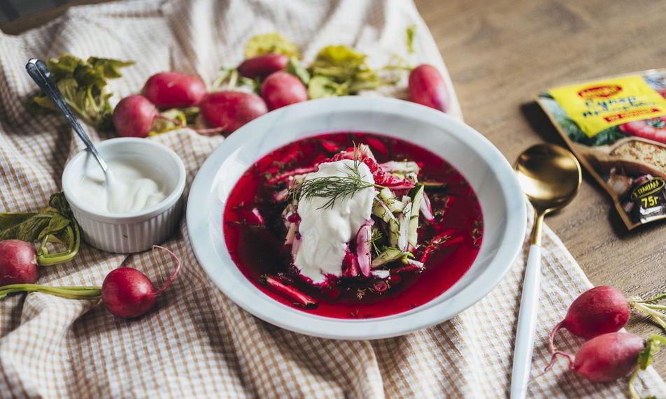 Рецепт холодного борща