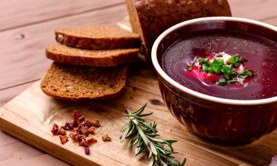 Рецепт летнего борща с ботвой