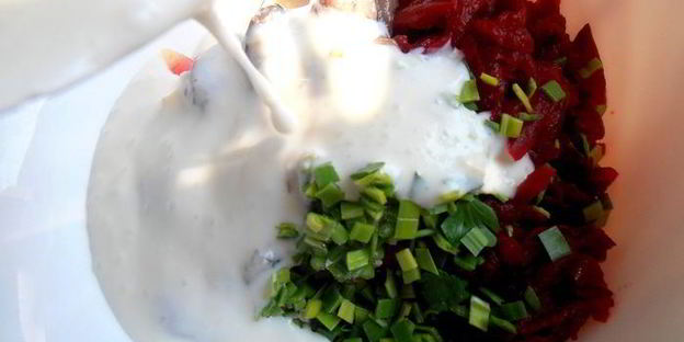 норвежский борщ с килькой