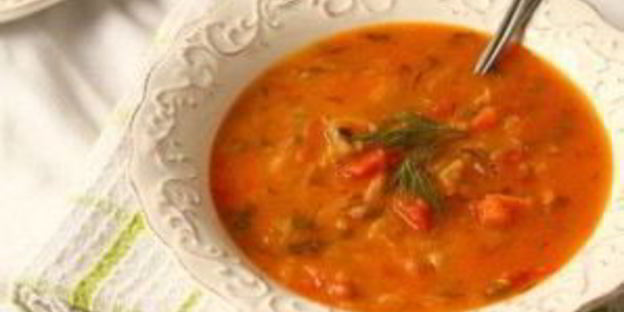 постный борщ со свеклой