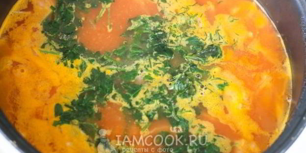 постный борщ в мультиварке