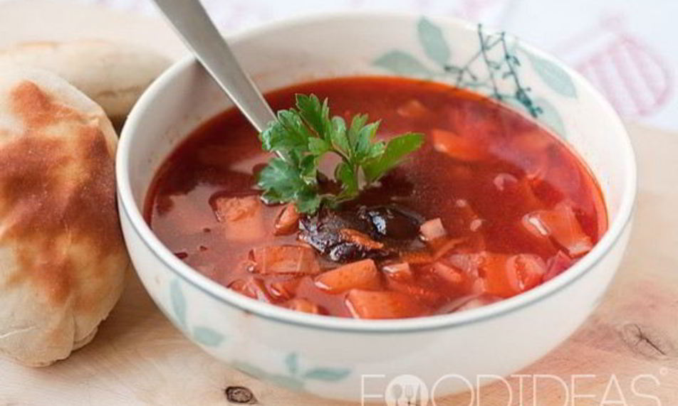 Рецепт постного борща