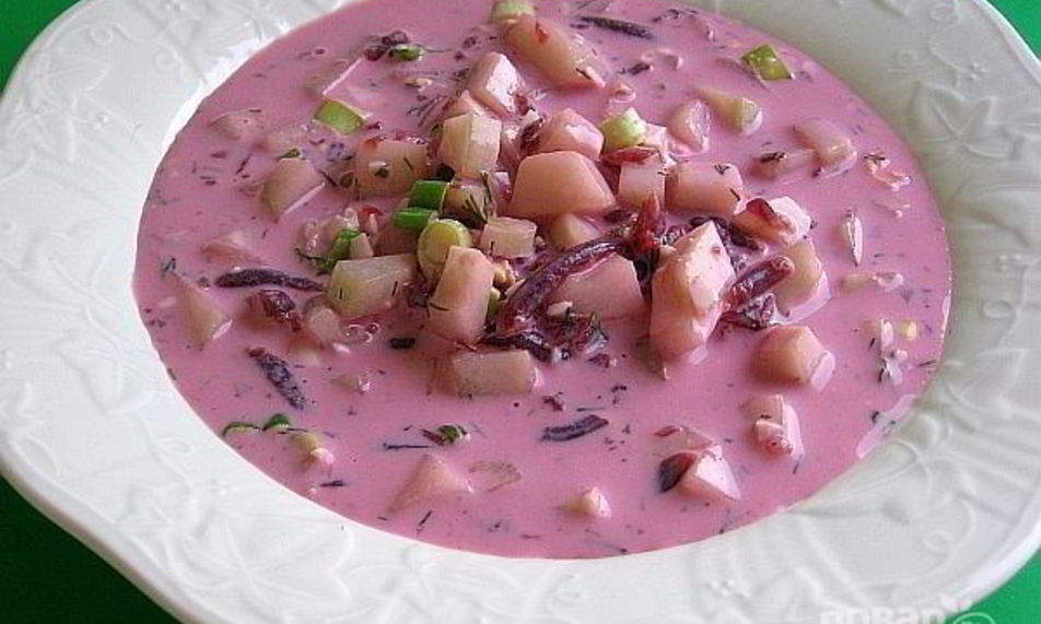 Рецепт шалтибарщая — холодного литовского борща