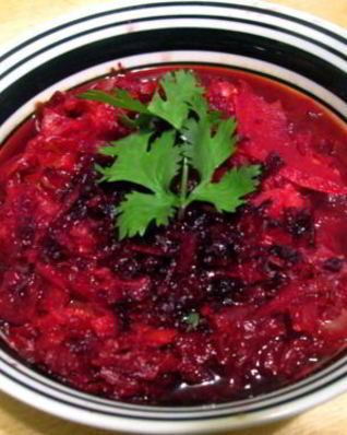 Свекольный борщ