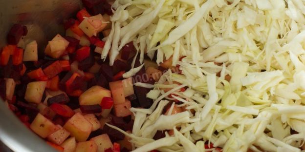 вегетарианский борщ