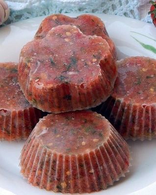 Замороженная заправка для борща на зиму