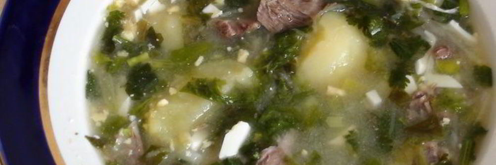 Зеленый борщ