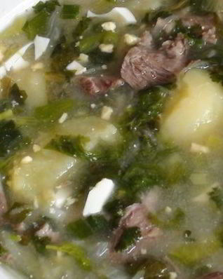 Зеленый борщ