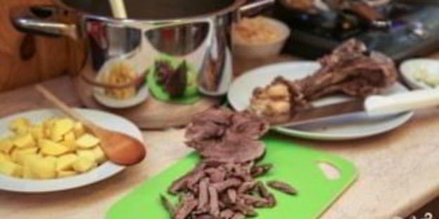 бульон из конины