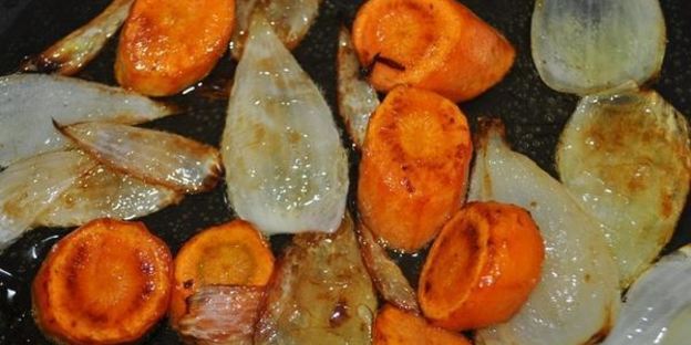 бульон с грибными ушками