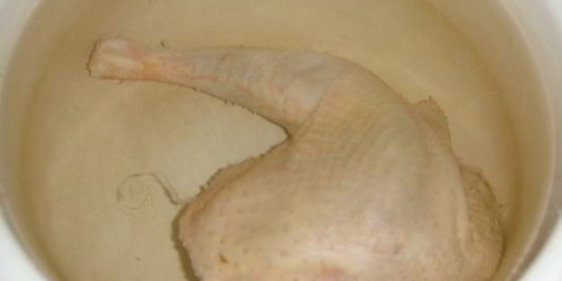 домашняя лапша на курином бульоне